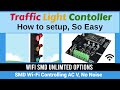 Wi-Fi traffic light controller SMD for AC/Noiseless