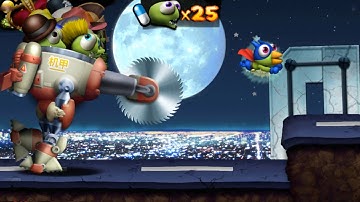 Zombie tsunami Max Level 197 - Mecha perform all tasks