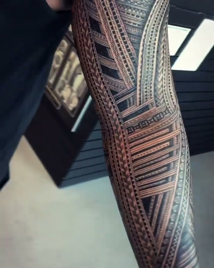 Polynesian Forearm Tattoo | Forearm Tattoo Design for Men | Tribal Tattoo |  Ansh Ink Tattoos #shorts - YouTube