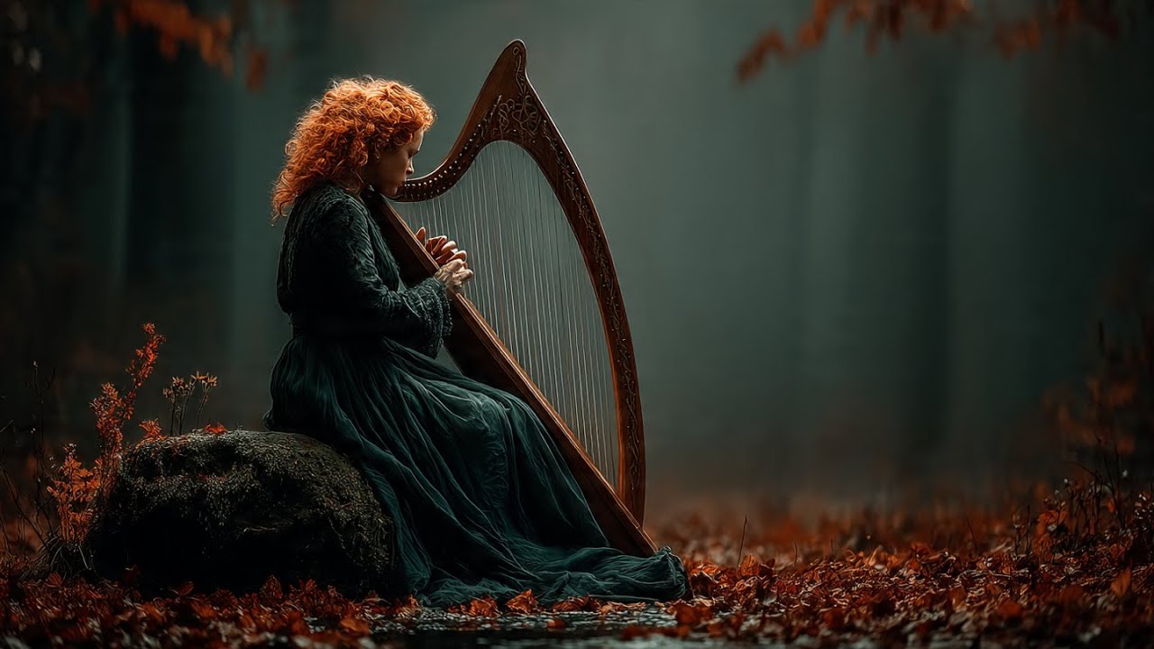 Dark Celtic Forest 🌑 Ancient Spirits & Whispering Winds | Mystical Fantasy Music for Deep Sleep