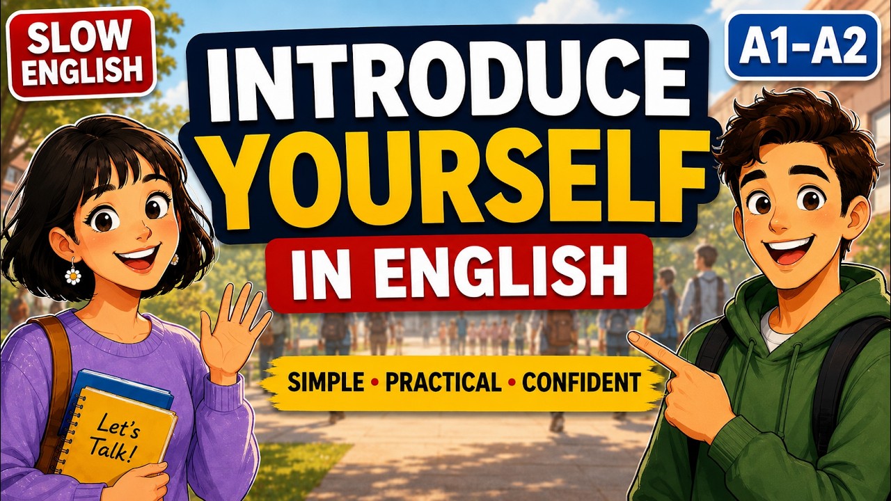 Introduce Yourself Like a Native | Real-Life English Dialogues - YouTube