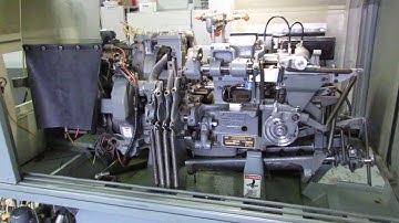 For Sale 2002 Davenport Model B Servo Drive Multi-Spindle Screw Machine