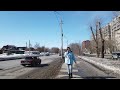Прогулка по Новосибирску в 4K по ул. Связистов - ул. Титова - ул. Бийская - ул. Фасадная