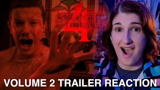 Stranger Things 4 | Volume 2 Trailer REACTION!!