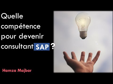 Comment Devenir Consultant Sap