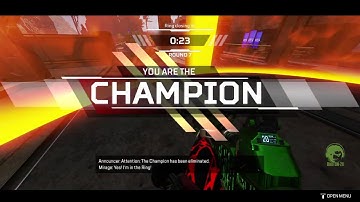 MIRAGE solo 10 kills(r99 and G7 Scot) Damage Done 1846  : Apex Legends