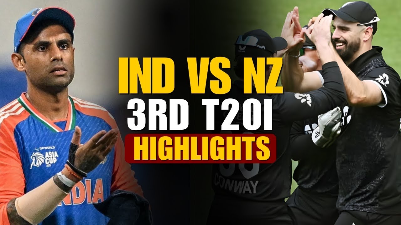 India vs New Zealand 3rd T20I Full Match Highlights LIVE | Abhishek Sharma full batting analysis