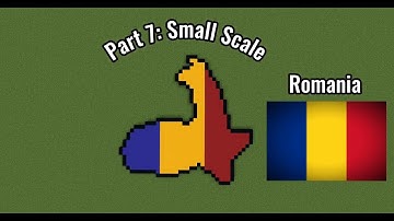 Small scale 1914 tutorial in minecraft part 7: Romania