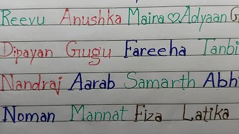 Live name writing/Comment your name/name writing live/#calligraphy/#art/#live #handwriting#lettering