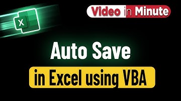 Excel File Autosave Secrets That Will CHANGE Your Workflow | Autosave Excel File using VBA