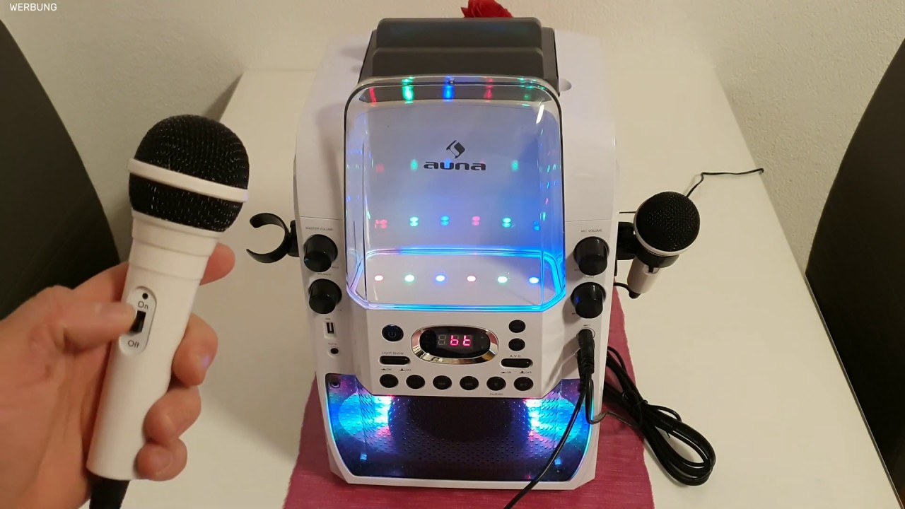 AUNA Kara Liquida BT KaraokeAnlage im Test YouTube