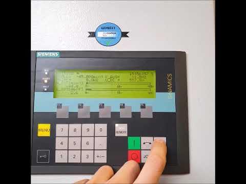 Funktionsvideo Siemens Sinamics G150 | 110kW - YouTube