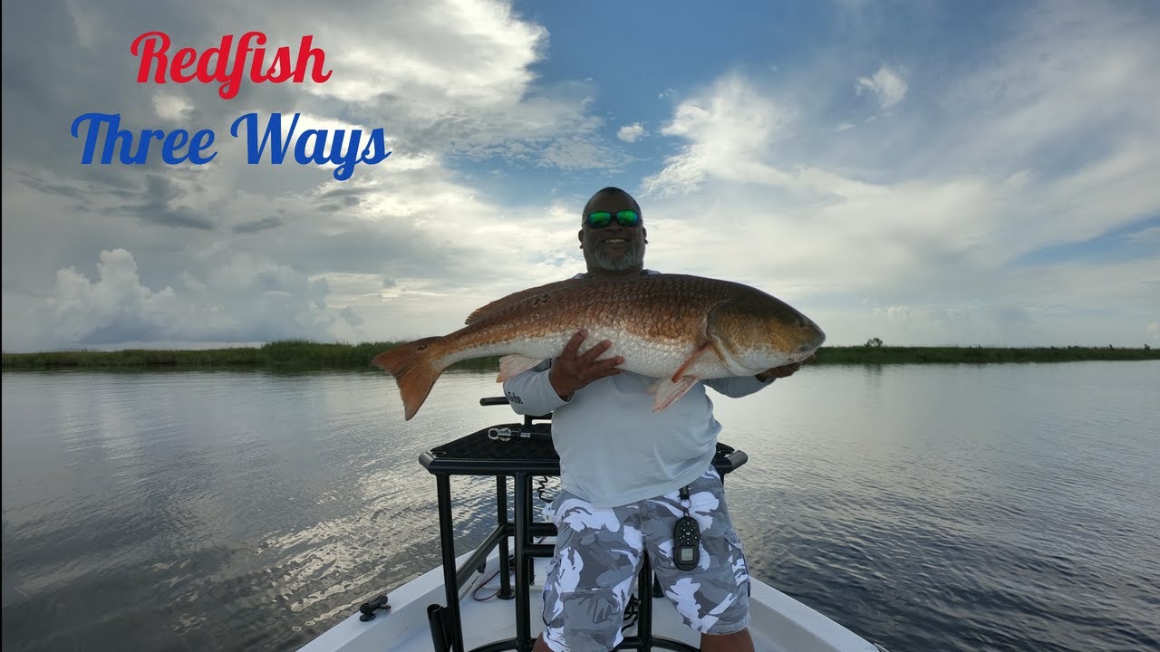 Three Techniques to Catch Redfish in the Biloxi Marsh