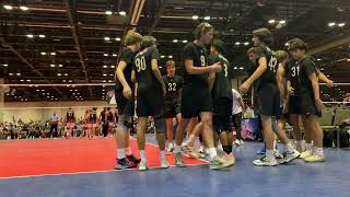 AAU Volleyball Nationals 18's Open Finals 2022 (Bay to Bay 18-1 vs OCVC 18-1)