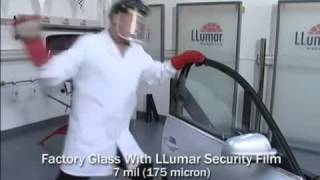 LLumar Window Film Smash & Grab Lab Test