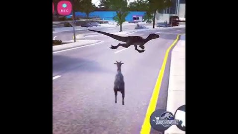 The Velociraptor in Goat Simulator