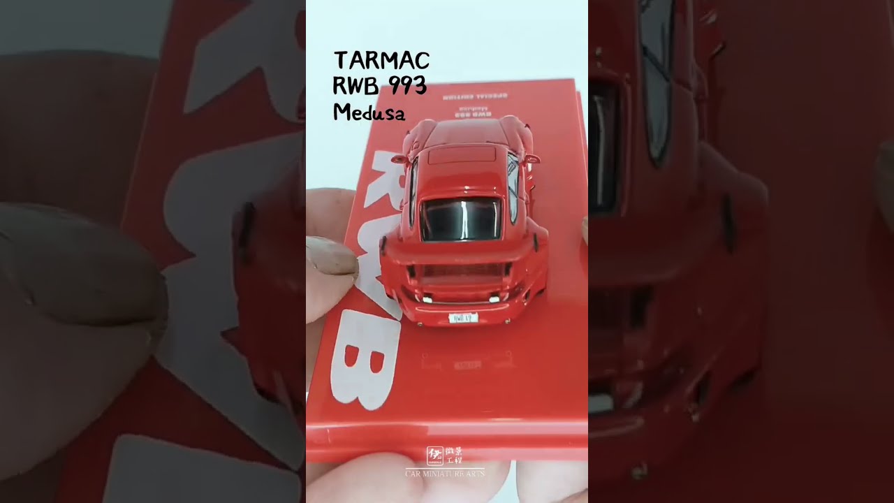 TARMAC WORKS 台湾限定　ポルシェRWB 993 Medusa Tarmac works Porsche RWB 993 Midas Touch MiniCar Festival
