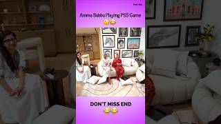 Amma Babbu Playing PS5 Game 😱😂 | Post 883 | @souravjoshivlogs7028 #ps5 #takken7 #gaming #fun