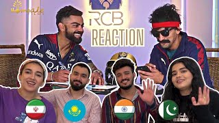 Virat Kohli Rcb Insider With Mr. Nags Reaction Foreigners React 4 Idiots React