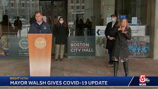 Mayor Walsh gives update on Boston's response to COVID-19 outbreak | Watch LIVE right now