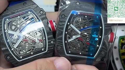 超薄理查德RM67-02，定制版对比ZF厂认准版本差