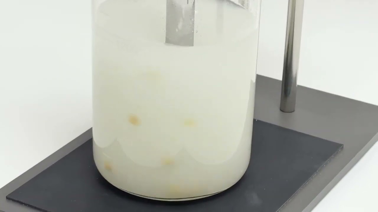 Disperser is used for EW serrated dispersing tool sample  - soybean