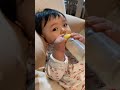 大事なミルク中でもパチパチのリクエストにこたえてくれた!#Shorts