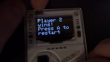 Pong Arduboy Demo
