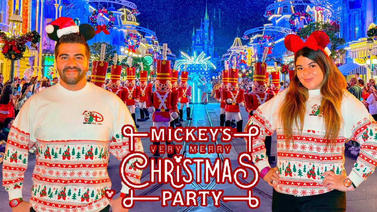 🎄🌟 Mickey’s Very Merry Christmas Party: ¡Disney transforma Magic Kingdom en pura magia navideña!😍🏰🎅🏼