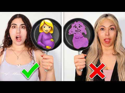 Pancake Art Challenge to reveal Secret!