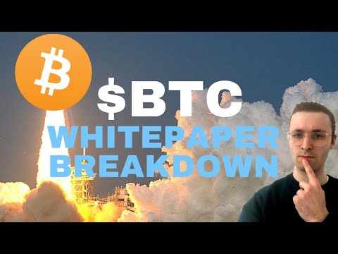 ETH Vs BTC - The Bitcoin Whitepaper (Real OG) Breakdown And Analysis