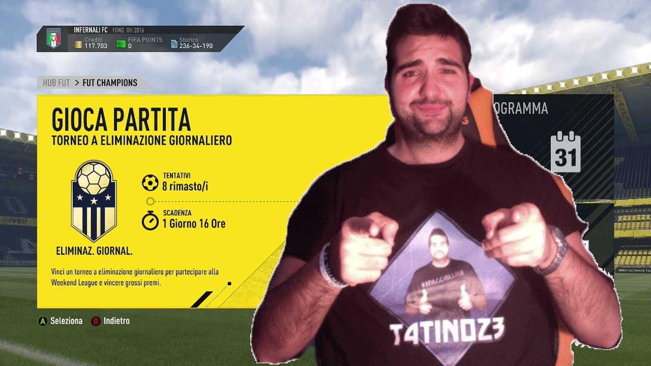 TOTY FUT CHAMPIONS !! DOBBIAMO QUALIFICARCI !!! FIFA 17 - TOTY FUT CHAMPIONS !! DOBBIAMO QUALIFICARCI !!! FIFA 17