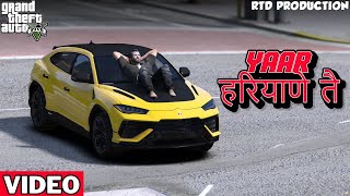 Yaar Haryane Te (GTA V Full VIDEO ) | Khasa Aala Chahar ft. KD | Haryanvi Songs | GTA V