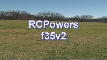 James Sr Rc Powers f35 maiden