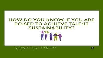 Tips for Auditing Your HR Function for Talent Sustainability - Free Webinar Recording for Nonprofits