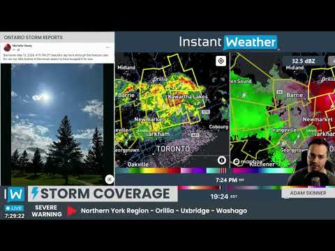 ⛈️ Instant Weather LIVE: Storm Coverage for Mon, May 13, 2024
