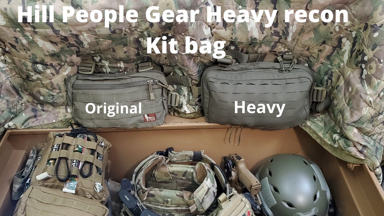 Hill People Gear heavy recon kit bag - YouTube
