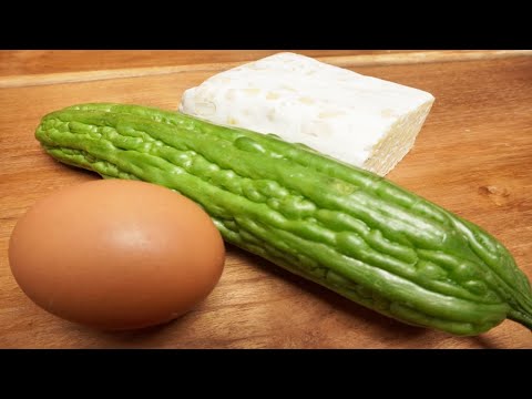 Tumis Pare Tempe Telur