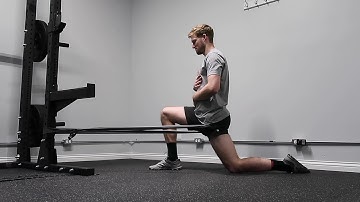 Half Kneeling Hip Extension with Assistance and Resistance