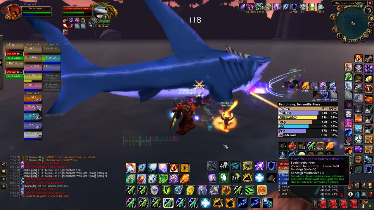 World Of Warcraft   Classic Era Shark Boss
