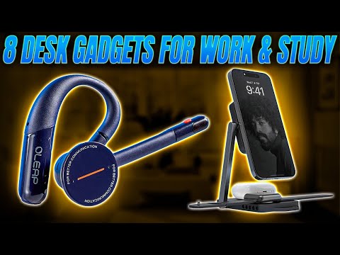 Top 8 Useful Desk Gadgets for Work and Study Setup