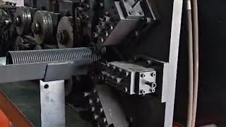 Heavy Duty Rolling Shutter Spring Making Machine Demo | Industrial Roll Forming Machinery