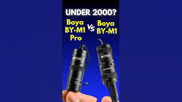 Boya BY M1 vs M1 Pro - Review, Sound Test, Noise Cancellation?