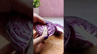 Purple Cabbage | Red Cabbage | Pickled Cabbage | Fresh Pickle | Instant Achaar #recipevideo