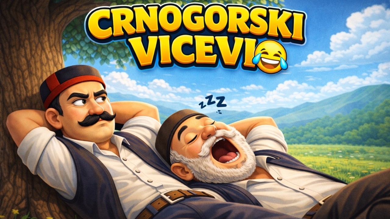NAJJAČI CRNOGORSKI VICEVI 😂
