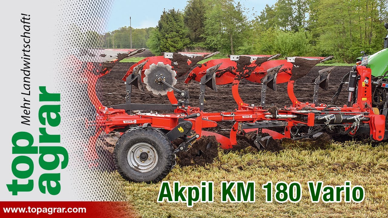 Pflugtest: Akpil KM 180 Vario