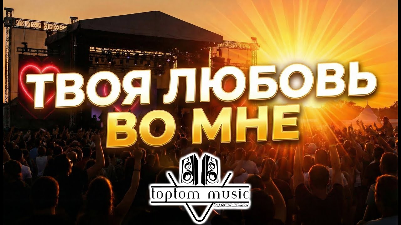 toptom music: Твоя любовь во мне - Позитивная Христианская Песня - СОВРЕМЕННАЯ ХРИСТИАНСКАЯ МУЗЫКА