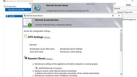 Windows Server 2016 DirectAccess P1- VPN replacement