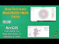 Create Multi Buffer with points easily l ArcGIS For Beginners-Class 7_Hindi/Urdu