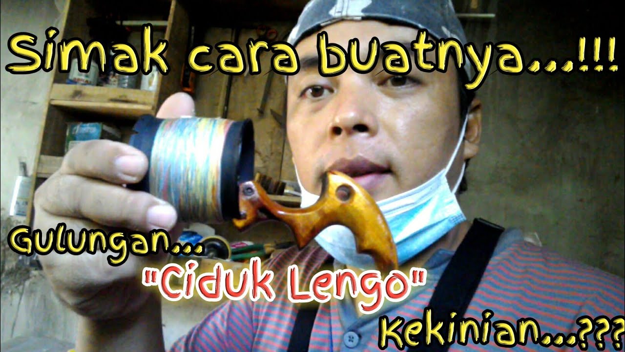 Cara membuat gulungan ketapel ikan Paling mudah